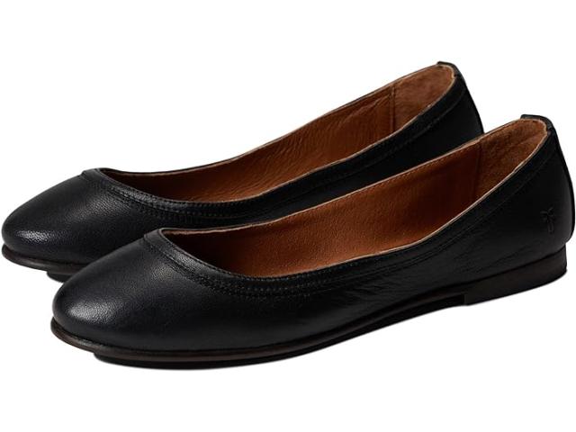 (取寄) フライ レディース カーソン バレエ Frye women Frye Carson Ballet Black Vintage Veg Tan