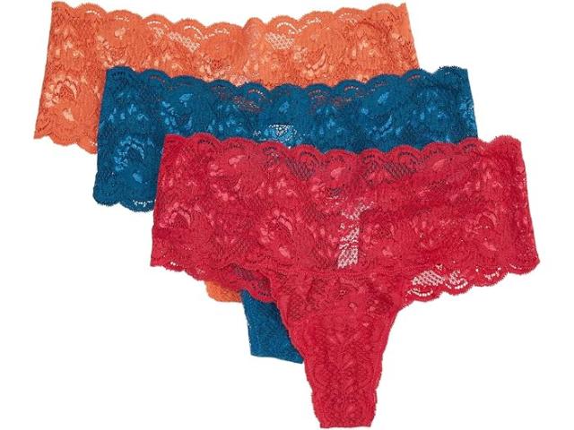 (取寄) コサベラ レディース ネバー セイ ネバー コンフィー トングス 3-パック Cosabella women Cosabella Never Say Never Comfie Thongs 3-Pack Fragolino/Mirtillo/Amarettoの通販は 24,340円