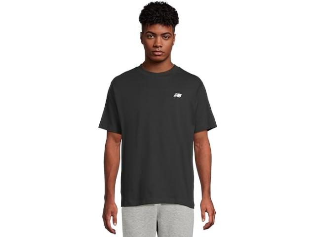 (取寄) ニューバランス メンズ スポーツ エッセンシャル コットン Tシャツ New Balance men Sport Essentials Cotton T-Shirt Black