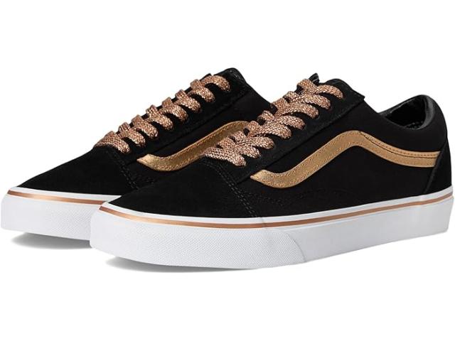 (取寄) バンズ オールド スクール Vans Old Skool llic Pop Black/Gold