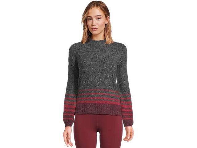 (取寄) スマートウール レディース コージー ロッジ オンブレ セーター Smartwool women Smartwool Cozy Lodge Ombre Sweater Charcoal Heatherの通販は 48,920円