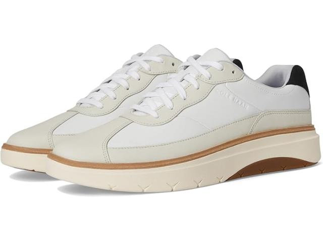 (取寄) コールハーン メンズ グランドプロ バイク トゥ スニーカー Cole Haan men Cole Haan Grandpro Featherarc Bike Toe Sneakers Optic White/Ivory/Black