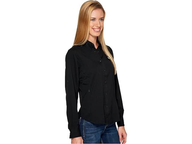(取寄) コロンビア レディース タミアミ リ ロング スリーブ シャツ Columbia women Tamiami II Long Sleeve Shirt Black 1 取寄) コロンビア レディース タミアミ リ ロング スリーブ シャツ