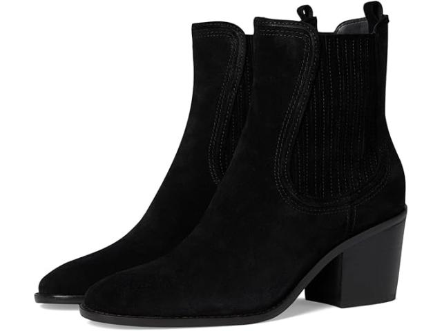 (取寄) コールハーン レディース ジャネル チェルシー ブーティ Cole Haan women Janelle Chelsea Booties Black Suede