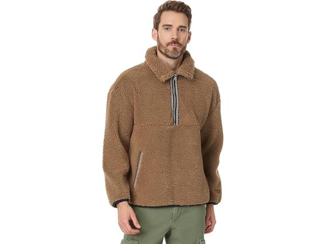 (取寄) アグ メンズ タスマン アグフラフ ハーフ ジップ UGG men Tasman Uggfluff Half Zip Chestnut