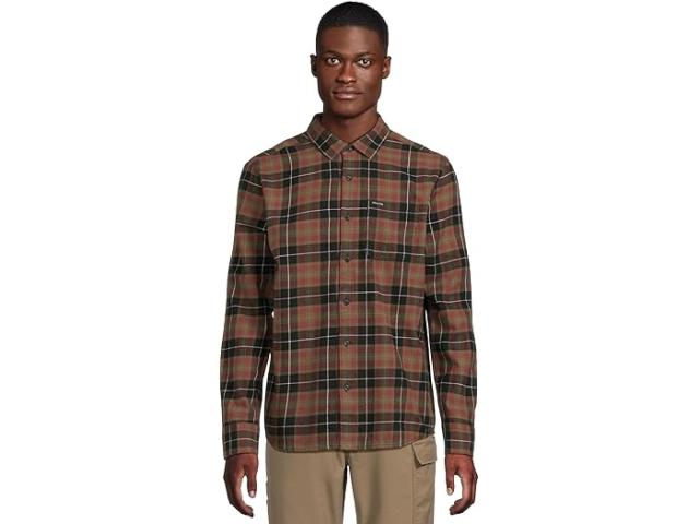 (取寄) ボルコム メンズ カデン プレイド ロング スリーブ Volcom men Caden Plaid Long Sleeve Black 2