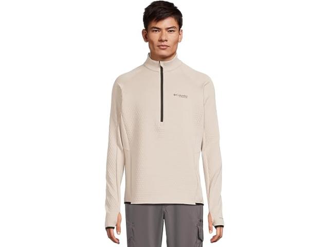 (取寄) コロンビア メンズ クリスタル リーフ オムニヒート ヘリックス ハーフ ジップ Columbia men Crystal Leaf Omni-Heat Helix Half Zip Dark Stone/Black