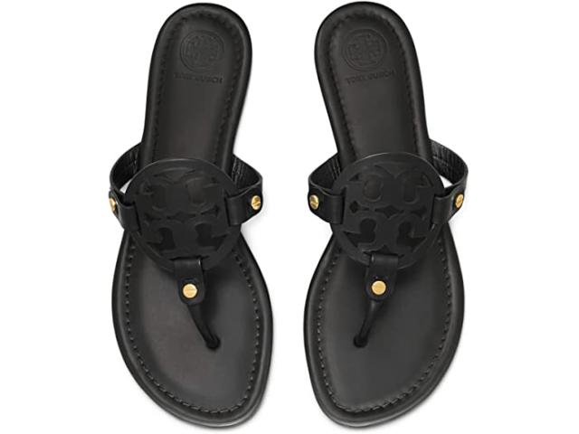 Tory Burch ブラック フリップフロップ サンダル Tory Burch 黒 フリップフロップサンダル 楽天市場