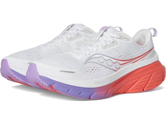 (取寄) サッカニー レディース ガイド 18 Saucony women Guide 18 White/Crocus