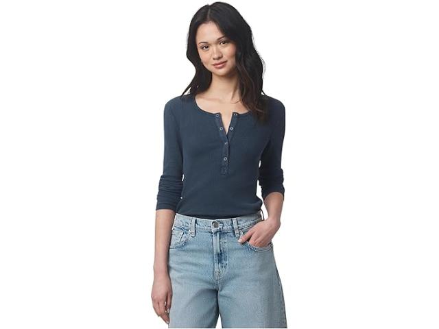 (取寄) スプレンディッド レディース サーマル フォーエバー ヘンリー Splendid women Thermal Forever Henley Ice Navy