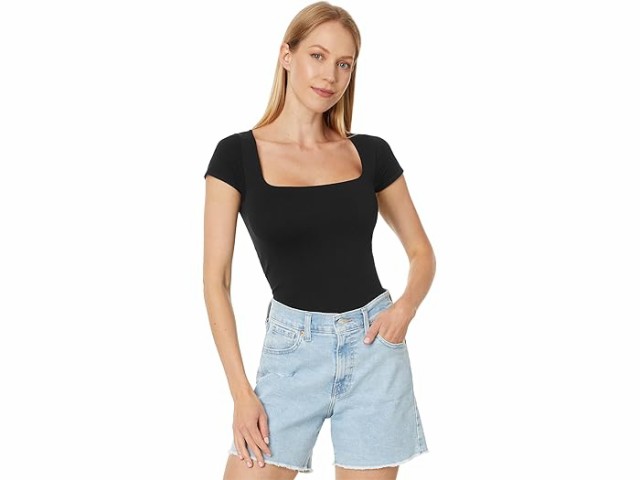 (取寄) フリーピープル レディース クリーン ラインズ ベイビー ティー Free People women Free People Clean Lines Baby Tee Blackの通販は