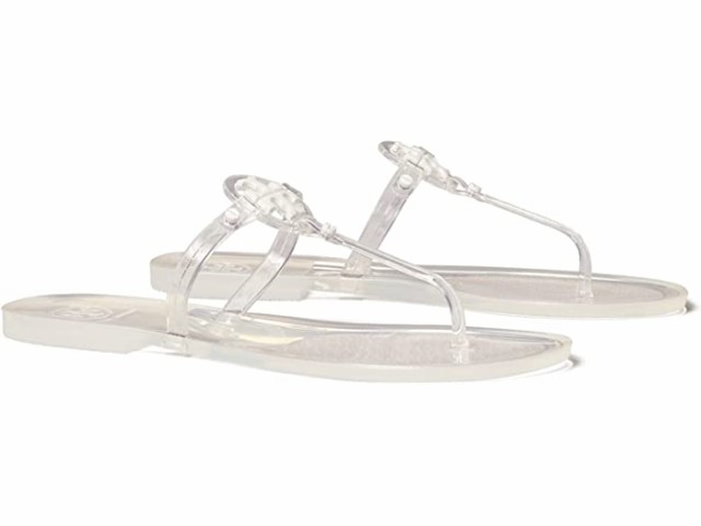 (取寄) トリーバーチ ミニ ミラー ゼリー トング サンダル Tory Burch Tory Burch Mini Miller Jelly Thong Sandal Clearの通販は 23,303円