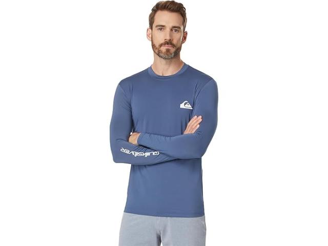 (取寄) クイックシルバー メンズ エブリデイ サーフ ティー ロング スリーブ Quiksilver men Quiksilver Everyday Surf Tee Long Sleeve Vintage Indigo