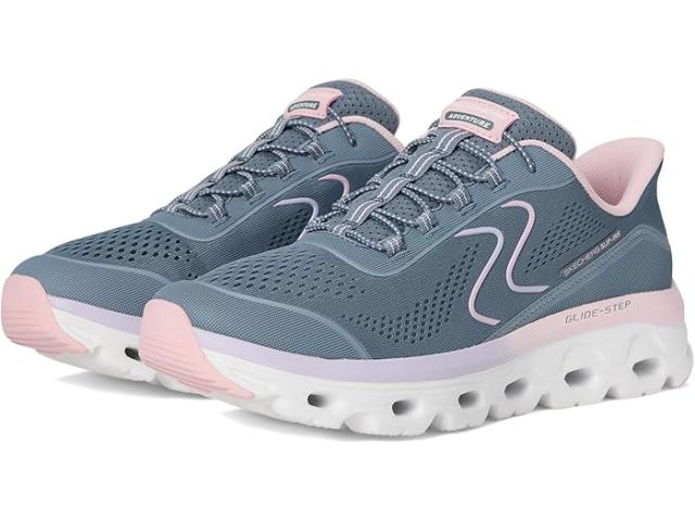 (取寄) スケッチャーズ レディース グライド ステップ ソール ハンズ フリー スリップ-インス SKECHERS women SKECHERS Glide Step Sole Hands Free Slip-Ins Slate/Taupe