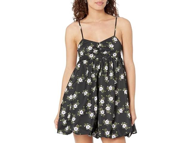 (取寄) フリーピープル レディース イン ア バブル ミニ Free People women In A Bubble Mini Black