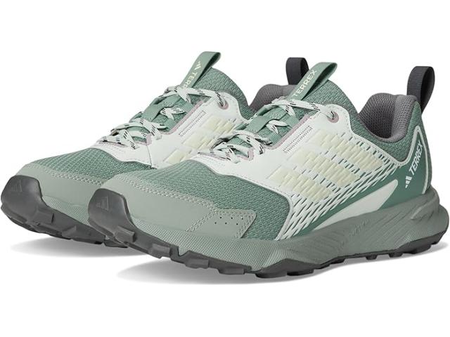 (取寄) アディダス アウトドア レディース テレックス 2 トレイル ランニング シューズ adidas Outdoor women Terrex Tracefinder 2 Trail Running Shoes Silver Green/Off White/Preloved Fig