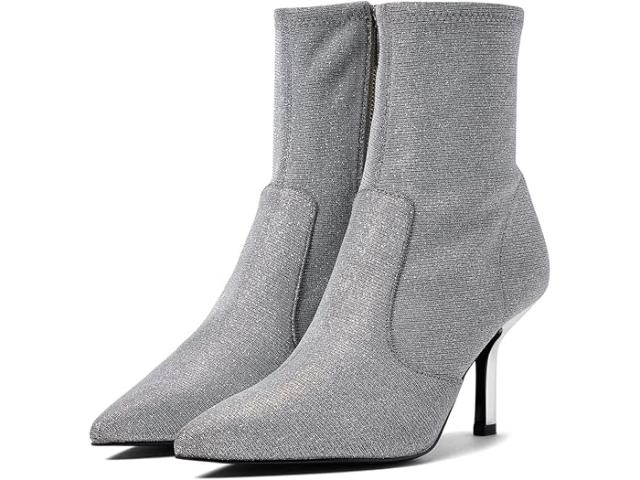 (取寄) マイケルコース レディース シロ アンクル ブーティ MICHAEL Michael Kors women Shiloh Ankle Bootie Silver
