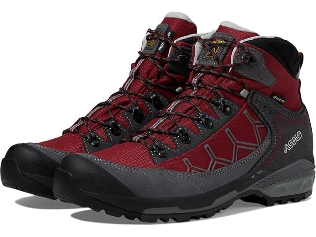 (取寄) アゾロ レディース ファルコン エボ GV ml Asolo women Falcon Evo GV ML Grey/Carm.Red/Shark