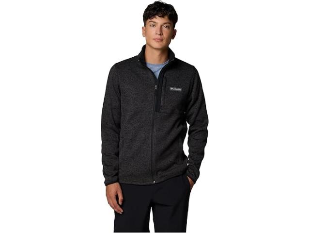 (取寄) コロンビア メンズ セーター ウェザー フル ジップ Columbia men Sweater Weather Full Zip Black Heather 2