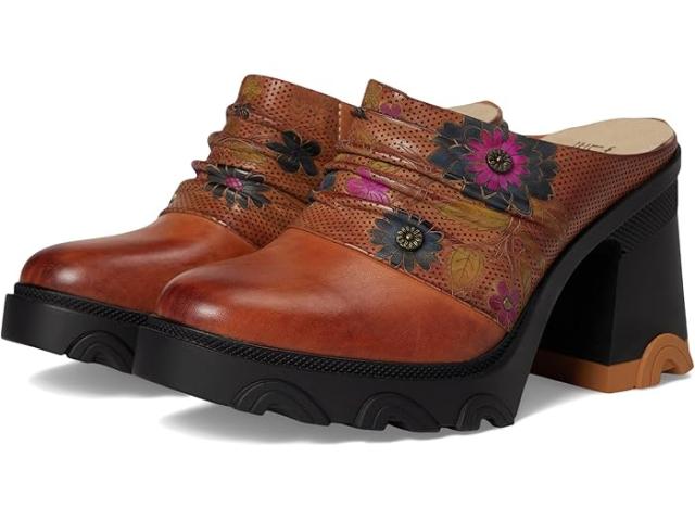 (取寄) ラルティストバイスプリングステップ レディース ケミストリー L'Artiste by Spring Step women Chemistry Camel Multi