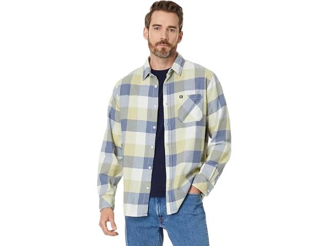 (取寄) クイックシルバー メンズ マザーフライ ロング スリーブ フランネル ウーブン Quiksilver men Motherfly Long Sleeve Flannel Woven Winter Pear