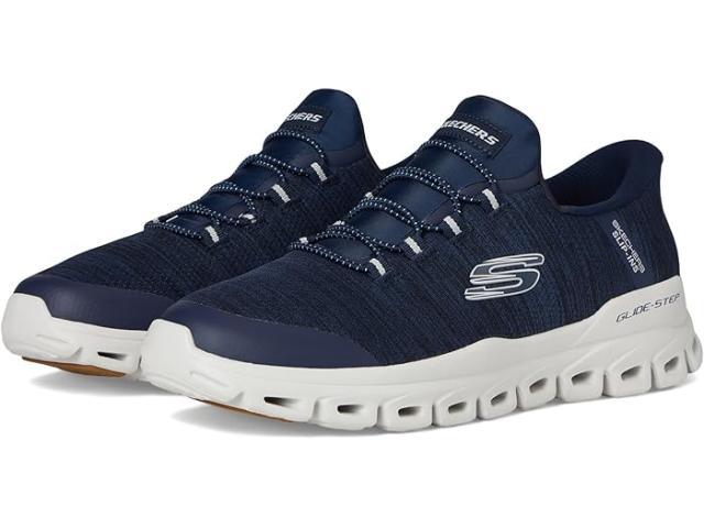 (取寄) スケッチャーズ メンズ グライド-ステップ ハンズ フリー スリップ-イン SKECHERS men Glide-Step Zefyr Hands Free Slip-in Navy
