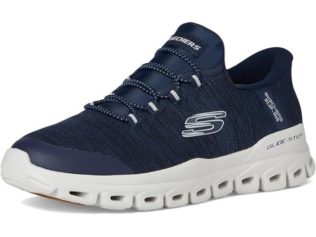 (取寄) スケッチャーズ メンズ グライド-ステップ ハンズ フリー スリップ-イン SKECHERS men Glide-Step Zefyr Hands Free Slip-in Navy