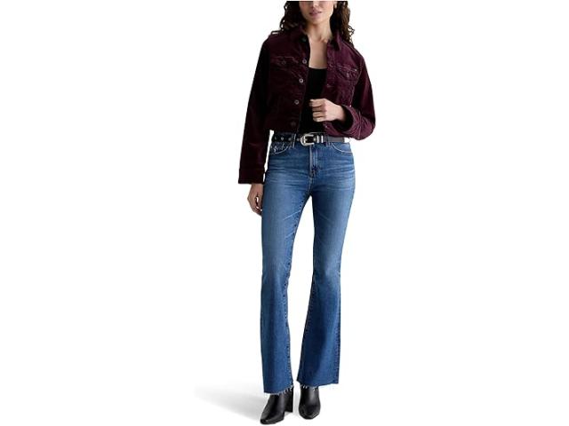 取寄) AGジーンズ レディース ファラー ミッド ライズ ブーツカット