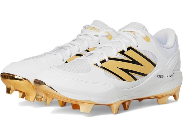 (取寄) ニューバランス メンズ フレッシュ フォーム モールデッド New Balance men Fresh Foam 3000v7 Molded White/llic Gold