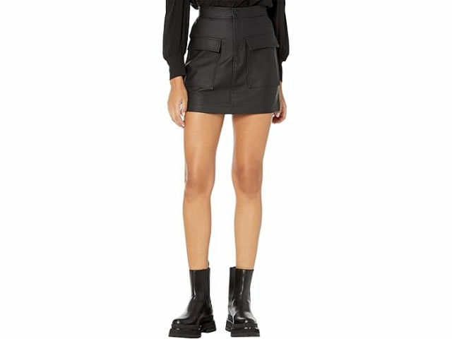 (取寄) スティーブマデン レディース デボン スカート Steve Madden women Steve Madden Devon Skirt Blackの通販は