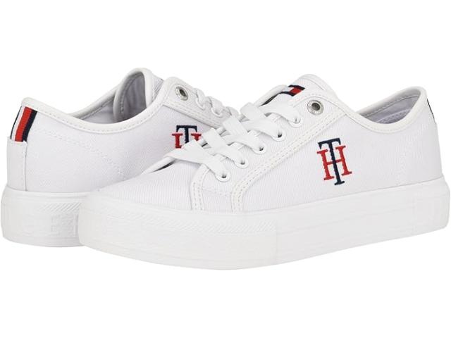 (取寄) トミーヒルフィガー レディース アレジア   women Alezya White Stripe Multi