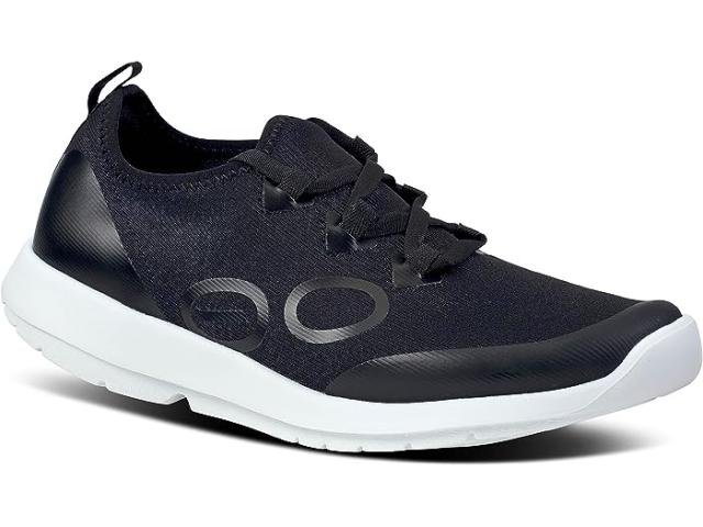 (取寄) ウーフォス レディース ウーエム スポーツ Ls シューズ OOFOS women OOFOS OOmg Sport LS Shoe White/Black