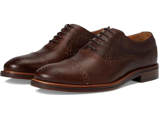 (取寄) ジョンストン&マーフィー メンズ コナード 2.0 キャップ トゥ Johnston & Murphy men Conard 2.0 175th Cap Toe Tan Oiled American Full Grain