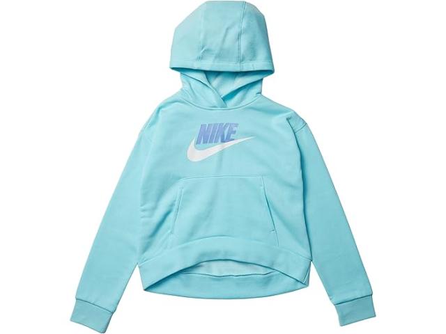 (取寄) ナイキ キッズ ガールズ スポーツウェア クラブ フリース ブーディ (リトル キッズ/ビッグ キッズ) Nike Kids girls Sportswear Club Fleece Hoodie (Little Kids/Big Kids) Copa/Polar/Whiteの通販は 14,510円