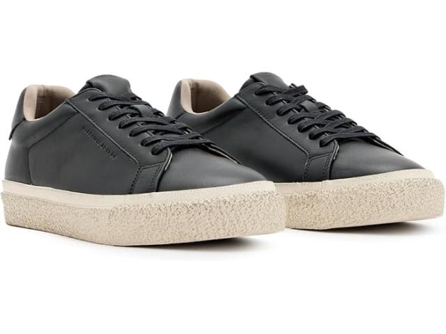 (取寄) オールセインツ メンズ レザー ロウ トップ AllSaints men AllSaints Klop Leather Low Top Blackの通販は登山靴・トレッキングシューズ