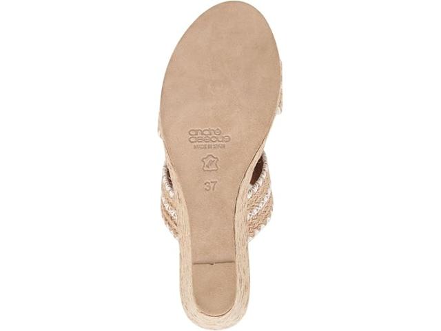 (取寄) アンドレアスース レディース ノリータ ラフィア Andre Assous women Andre Assous Nolita Raffia Natural/Whiteの通販は