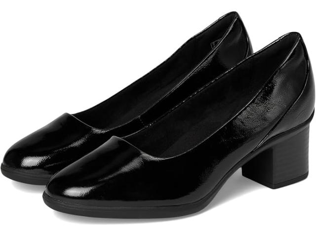(取寄) クラークス レディース シャヤ ポッピー Clarks women Shaya Poppy Black Patent Leather