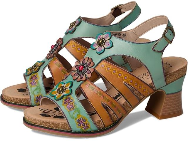 (取寄) ラルティストバイスプリングステップ レディース  L'Artiste by Spring Step women Galfriday Mint Multi