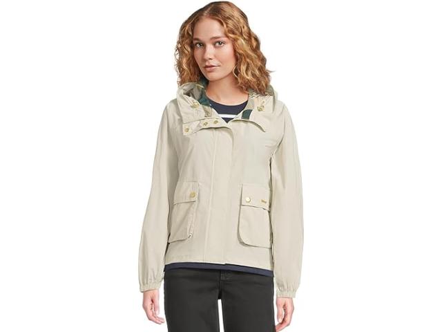 (取寄) バブアー レディース メイ シャワープルーフ ジャケット Barbour women Mae Showerproof Jacket Stone/Ancient Tartan