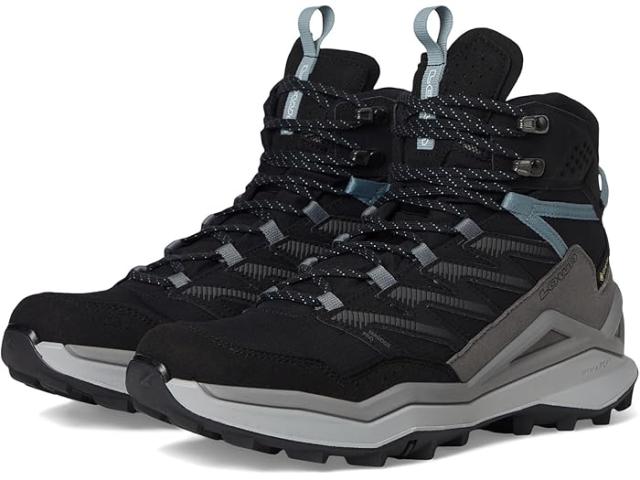 (取寄) ローバー レディース プロ Gtx ミッド Lowa women Maadox Pro Gtx Mid Black/Grey