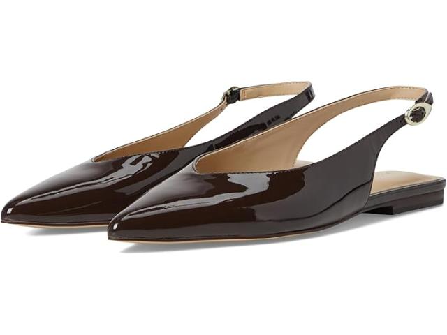 (取寄) マークフィッシャー レディース  Marc Fisher LTD women Gabra Dark Brown Patent Leather