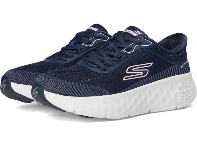 (取寄) スケッチャーズ パフォーマンス レディース ゴー ウォーク マックス クッショニニグ フレックス レミ ハンズ フリー スリップインズ SKECHERS Performance women Go Walk Max Cushioning Flex Remi Hands Free Slip-ins Navy/Pink