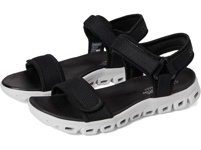 (取寄) スケッチャーズ レディース グライド-ステップ - ニュー フロウ SKECHERS women Glide-Step - New Flow Black