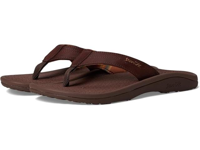 (取寄) サヌーク メンズ オン ザ ロック Sanuk men On The Rocks Chocolate