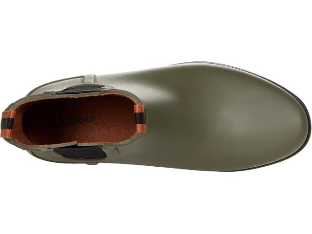 (取寄) エルエルビーン レディース ラギッド ウェリー チェルシー ブーツ L.L.Bean women Rugged Wellie Chelsea Boot Kelp Green/Black