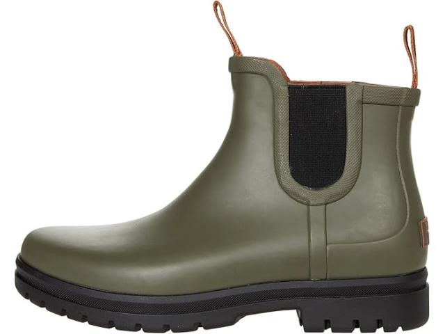 (取寄) エルエルビーン レディース ラギッド ウェリー チェルシー ブーツ L.L.Bean women Rugged Wellie Chelsea Boot Kelp Green/Black