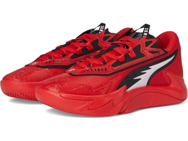 (取寄) プーマ メンズ スクート ゼロズ リ バスケットボール シューズ PUMA men Scoot Zeros II Basketball Shoes For All Time Red/Puma Black