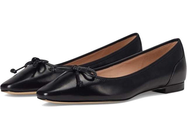 (取寄) コールハーン レディース バレエ フラッツ Cole Haan women Paget Ballet Flats Black Leather