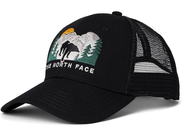 (取寄) ノースフェイス エンブロイダー マダー トラッカー The North Face Embroidered Mudder Trucker TNF Black/TNF Black/Bear Graphic