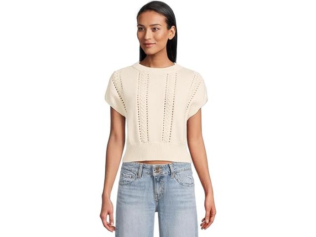 (取寄) リラ P レディース ウェッジ クルーネック セーター Lilla P women Wedge Crewneck Sweater Sandの通販は